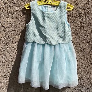 Oshkosh Genuine Kids Dress Sz 5T Easter Bunny Rabbit Photos Mermaid